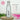 Namensflasche personalisiert mit Herz #flaschenfarbe_silber