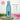 Namensflasche personalisiert Blanco #flaschenfarbe_tuerkis