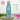 Auf dem Boden der Tatsachen liegt eindeutig zu wenig Glitzer - Flasche #flaschenfarbe_tuerkis