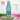 Manchmal hilft nur Feenstaub und Glitzer - Flasche #flaschenfarbe_tuerkis