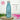 Statt Konfetti lieber gleich den Locher werfen - Flasche #flaschenfarbe_tuerkis