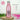 Ich bin wach und anwesend - Flasche #flaschenfarbe_rose