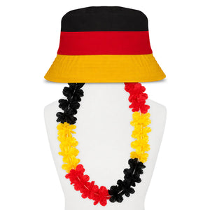 Deutschland Fischerhut mit Blumenkette