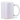 Weiße Perlmutt Glitzertasse