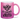 Glück ist, eine Freundin wie dich zu haben! - Glitzertasse #tassenfarbe_roseviolett