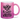 Glück ist, einen Bruder wie dich zu haben! - Glitzertasse #tassenfarbe_roseviolett