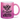 Glück ist, einen Freund wie dich zu haben! - Glitzertasse #tassenfarbe_roseviolett