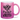 Glück ist, einen Partner wie dich zu haben! - Glitzertasse #tassenfarbe_roseviolett