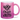 Glück ist, eine Chefin wie dich zu haben! - Glitzertasse #tassenfarbe_roseviolett