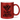 Glück ist, eine Tochter wie dich zu haben! - Glitzertasse #tassenfarbe_rot