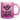 Glück ist, eine Enkelin wie dich zu haben! - Glitzertasse #tassenfarbe_roseviolett
