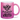 Glück ist, ein Patenkind wie dich zu haben! - Glitzertasse #tassenfarbe_roseviolett