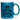 10 Jahre im Dienst – Jubiläum - Glitzertasse #tassenfarbe_blau