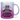 20 Jahre im Dienst – Jubiläum - Glitzertasse #tassenfarbe_silberviolett