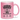 Schonend behandeln das gute Stück ist 65 Jahre - Glitzertasse #tassenfarbe_rose