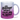 Ein Gamer altert nicht er levelt - Glitzertasse #tassenfarbe_silberviolett