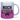 Nur noch ein Match - Glitzertasse #tassenfarbe_silberviolett