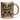 Play hard or go home - Glitzertasse #tassenfarbe_dunkel-gold