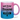 Kein Talent nur Training Pixel - Glitzertasse #tassenfarbe_roseblau