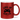 Level up your life - Glitzertasse #tassenfarbe_rot