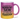 Du musst nicht verrückt sein, um hier anzufangen – wir werden dich trainieren - Glitzertasse #tassenfarbe_violettgold