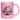 Pferdemädchen - Glitzertasse #tassenfarbe_rose