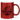 Pferdemädchen - Glitzertasse #tassenfarbe_rot