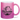 Pferdemädchen - Glitzertasse #tassenfarbe_roseviolett