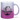Pferdemädchen - Glitzertasse #tassenfarbe_silberviolett