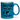 Angeln ist meine therapie - Glitzertasse #tassenfarbe_blau