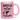 Angeln ist meine therapie - Glitzertasse #tassenfarbe_rose
