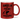 Angeln ist meine therapie - Glitzertasse #tassenfarbe_rot