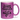 Ich brauche keinen therapeuten ich geh angeln - Glitzertasse #tassenfarbe_violett