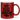 Meine auszeit heißt angeln - Glitzertasse #tassenfarbe_rot