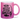 Meine auszeit heißt angeln - Glitzertasse #tassenfarbe_roseviolett