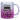 Lieber 1000 Sterne am Himmel als 5 sterne im hotel - Glitzertasse #tassenfarbe_silberviolett