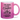 Leg dich niemals mit einem camper an - Glitzertasse #tassenfarbe_roseviolett
