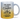 Leg dich niemals mit einem camper an - Glitzertasse #tassenfarbe_silbergold