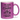 Leg dich niemals mit einem camper an - Glitzertasse #tassenfarbe_violett