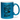 Das leben ist eine reise genieße jede kurve - Glitzertasse #tassenfarbe_blau