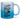 Das leben ist eine reise genieße jede kurve - Glitzertasse #tassenfarbe_silberblau