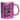Das leben ist eine reise genieße jede kurve - Glitzertasse #tassenfarbe_violett