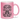 Sind wir zu laut, bist du zu alt - Glitzertasse #tassenfarbe_rose