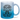 Sind wir zu laut, bist du zu alt - Glitzertasse #tassenfarbe_silberblau