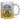 Sind wir zu laut, bist du zu alt - Glitzertasse #tassenfarbe_silbergold