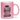 Ich schmeiß alles hin und geh in Rente - Glitzertasse #tassenfarbe_rose