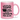 Ich bin ein Topf, suche Deckel. Bis dahin: offen für alles - Glitzertasse #tassenfarbe_rose