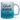 Glück ist, eine Kollegin wie dich zu haben und sie jetzt Freundin nennen zu dürfen - Glitzertasse #tassenfarbe_silberblau