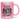 Manchmal frag ich mich, ob mein Auto auch gerade an mich denkt - Glitzertasse #tassenfarbe_rose
