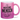 Herzensmensch – schön, dass es dich gibt - Glitzertasse #tassenfarbe_roseviolett